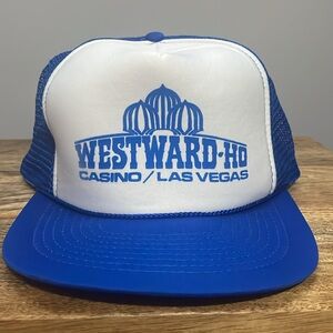 💙VTG West Ward-Ho Casino / Las Vegas Souvenir Hat